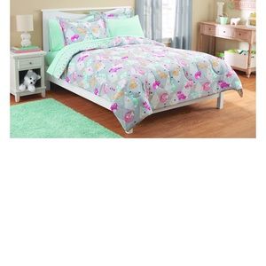 Twin Mainstays kids Fox reversible bed in bag